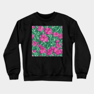 Floral pattern background Crewneck Sweatshirt